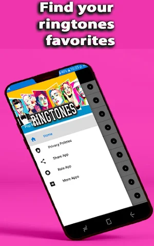 Pop Music Ringtone App Screenshot 3
