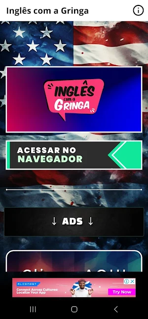 Inglês com a Gringa Screenshot 0