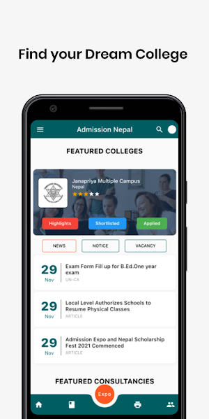 Admission Nepal Screenshot 2