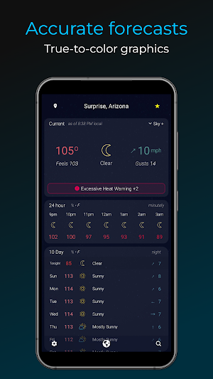 Sky Digital: Weather & Radar Screenshot 0
