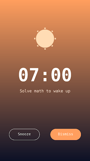 Good Morning Alarm Clock Screenshot 1