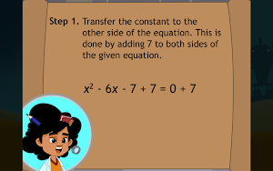 Solve Quad Eq by Completing Sq Screenshot 2