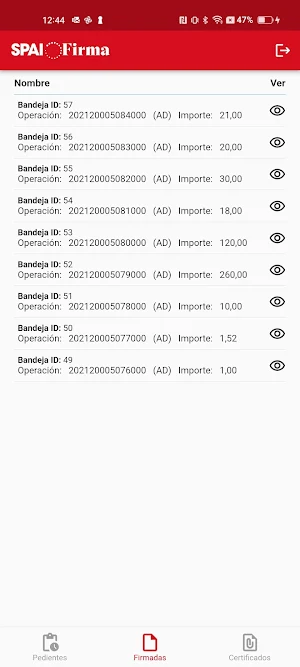 SPAI-AppFirma Screenshot 1