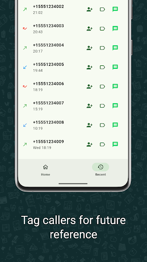 Quick Wapp - Call Follow Up Screenshot 1