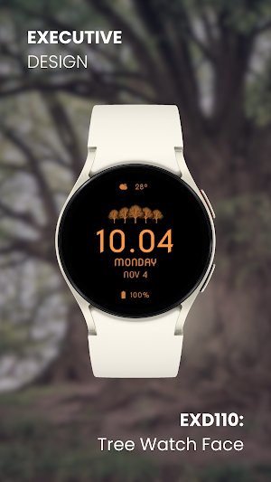 EXD110: Tree Watch Face Screenshot 3