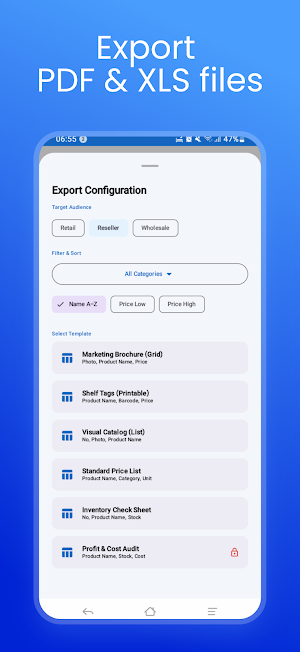 Price List Maker Pro Screenshot 2