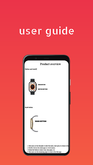Smartwatch S8 Ultra user guide Screenshot 3