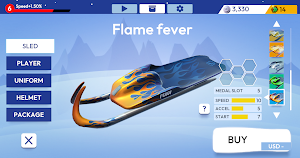 WINTER SPORTS : LUGE Screenshot 1