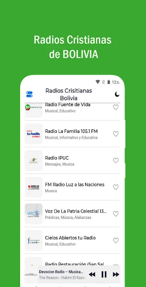 Radios Cristianas de Bolivia Screenshot 3