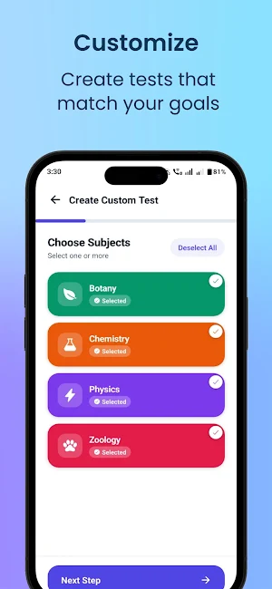 PrepNut: NEET prep & insights Screenshot 2