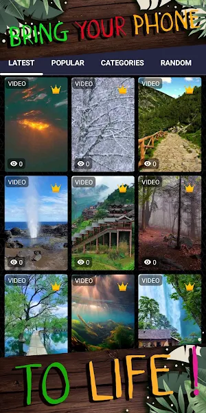 nature wallpaper Screenshot 1