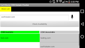 Domain Name Search Screenshot 3