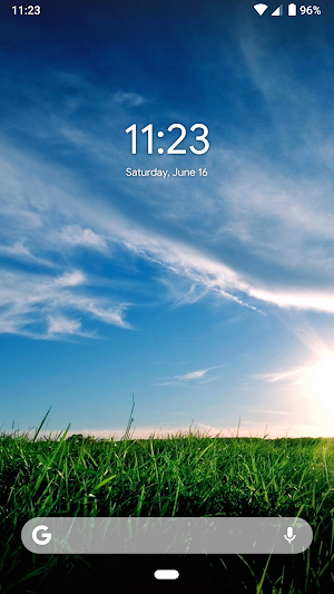 Digital Clock Widget Screenshot 0