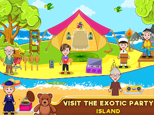 Pretend Island Boat Adventure: City Wonderland Screenshot 1