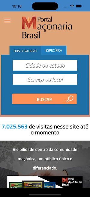 Portal da Maçonaria Screenshot 0
