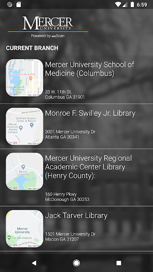 Mercer Self-Checkout Screenshot 1