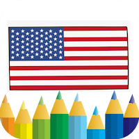 world flags - coloring book
