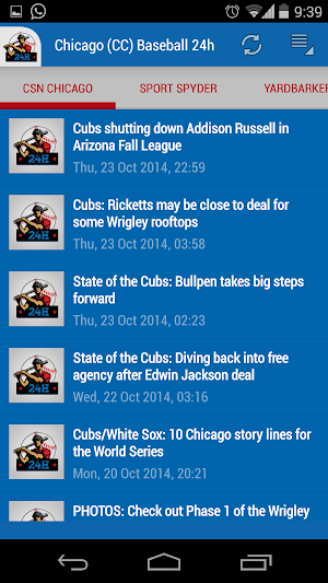 Chicago (CC) Baseball 24h Screenshot 1