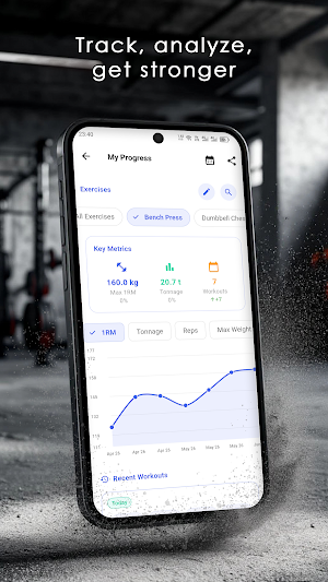 YAAthlete — Workout Diary Screenshot 1