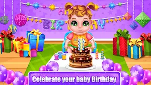 Baby Care Kids Games - Newborn Screenshot 1