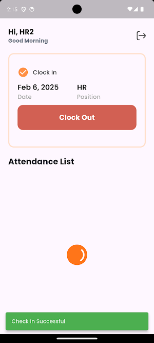 Attendance hr Screenshot 3