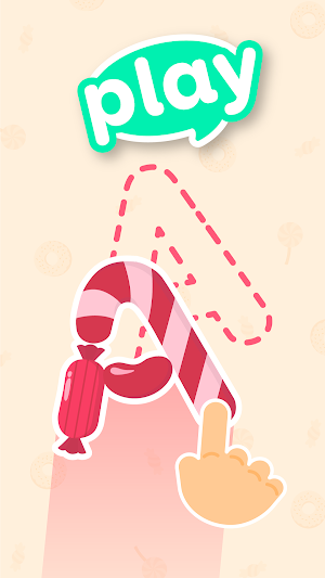 ABC Candy Baby Fun: Learn Alphabet Reading Writing Screenshot 0