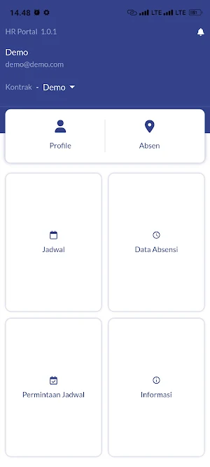 HR Portal Screenshot 0