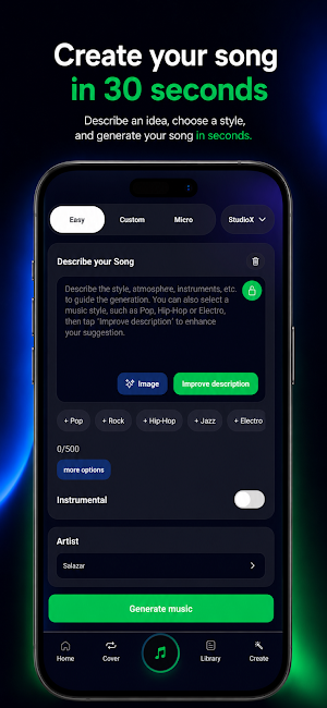 DeepZik | music generation Screenshot 0