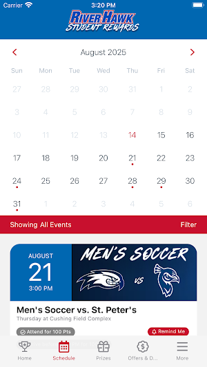 River Hawk Rewards Screenshot 2