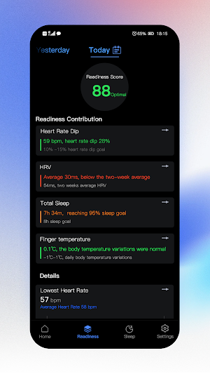 NexRing - Smart Ring Screenshot 1