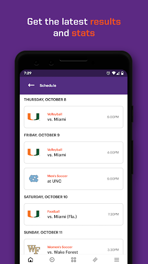 Clemson Tigers Screenshot 1