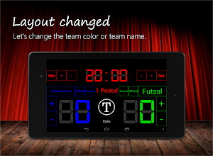 Scoreboard Futsal Screenshot 1