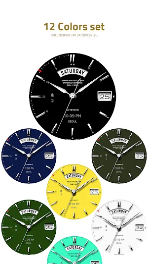 JW235 jwstudio watchface Screenshot 3