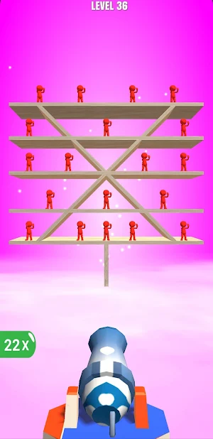 Hit The Stickman Screenshot 1