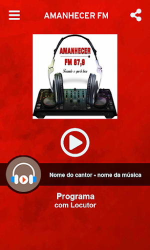Amanhecer Fm Screenshot 0