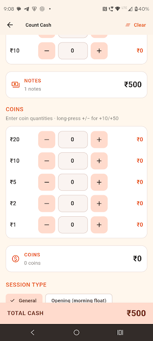 Denomiq – Cash Counter Screenshot 2