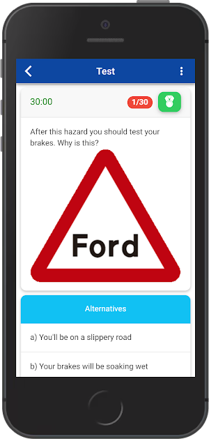 Driving theory test 2021, car drivers Screenshot 2