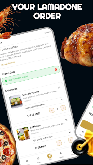 Lamadone Food Delivery Screenshot 3
