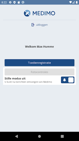 MedimoApp Screenshot 2