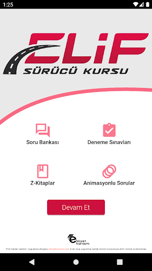 Elif Sürücü Kursu Screenshot 0