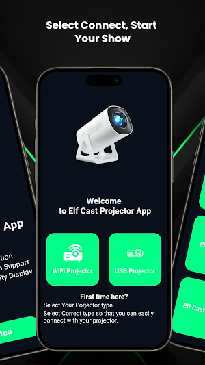 Elf Cast Projector App Screenshot 1
