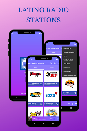 Latino Radio Stations Online Screenshot 0