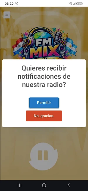 Fm Mix Por el mundo Screenshot 0