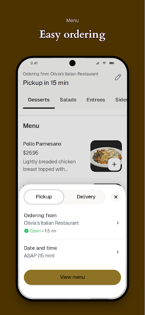 Olivia's Italian Restaurant Screenshot 2