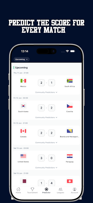 2026 World Cup Predictor Screenshot 1
