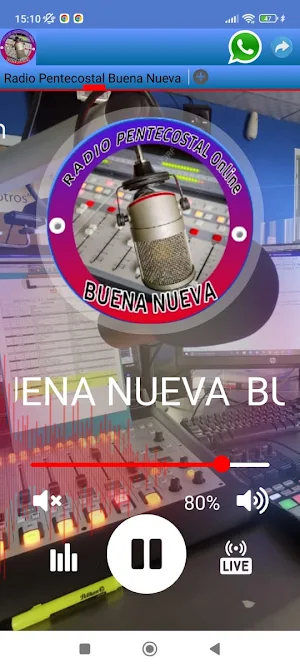 Radio Pentecostal Buena Nueva Screenshot 1