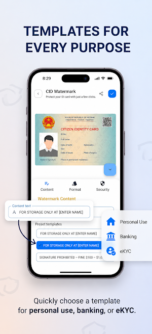 ID Guard: Protect & Hide ID Screenshot 0