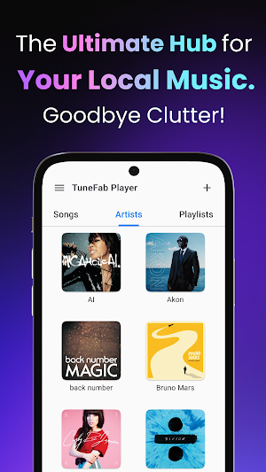 Tunefab: offline music player Screenshot 3