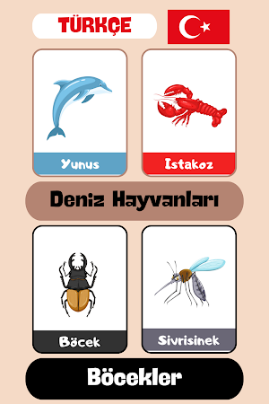 Hayvanlar Bilgi Kartları Screenshot 2