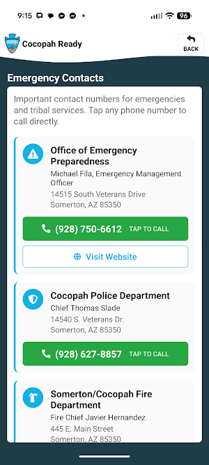 Cocopah Ready Screenshot 2